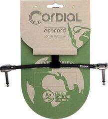 Patch kábel Cordial Ecocord RR-PANCAKE Čierna/Zalomený - Zalomený - 6