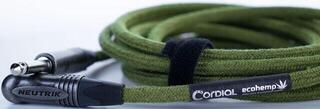 Nástrojový kabel Cordial Ecohemp PR 6 m Rovný - Lomený Nástrojový kabel - 1
