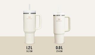 Thermobeker, Beker Stanley Quencher H2.O FlowState Tumbler Black Tonal 1180 ml Thermo Flask - 7