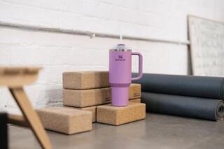 Termica, tazza Stanley Quencher H2.O FlowState Tumbler Lilac 1180 ml Borraccia termica - 4