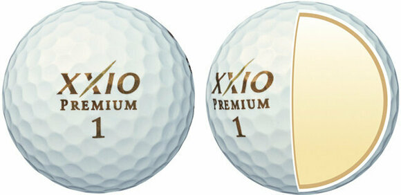 Golf žogice XXIO Premium Golf Balls Royal Gold - 4