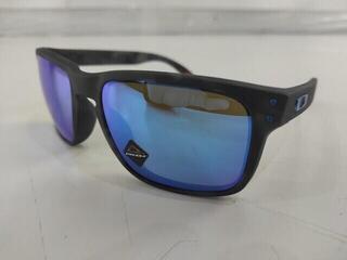 Livsstil briller Oakley Holbrook 9102G7 Matte Black Tortoise/Prizm Sapphire Polarized Livsstil briller (Beskadiget) - 1