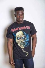 T-shirt Iron Maiden Piece of Mind Skull Black L T-shirt - 1