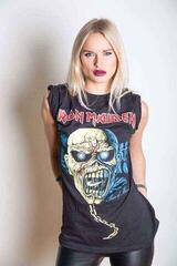 T-shirt Iron Maiden Piece of Mind Skull Black L T-shirt - 2