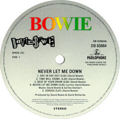 Vinyl Record David Bowie - Never Let Me Down (2018 Remastered) (LP) - 1