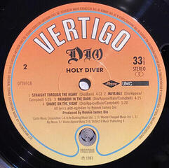 Vinyl Record Dio - Holy Diver (Remastered) (LP) - 3