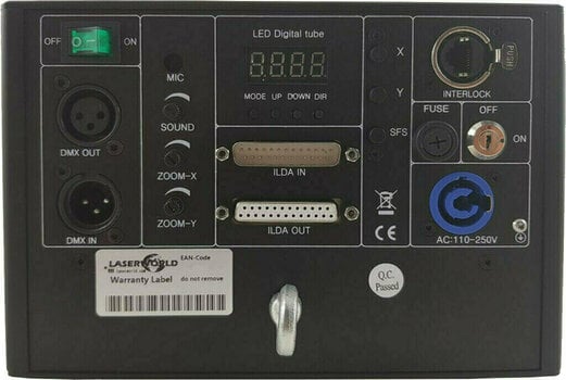 Диско лазер Laserworld DS-3000RGB Диско лазер - 4