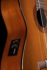 Klassisk gitarr med förförstärkare Yamaha CX40II 4/4 Natural Klassisk gitarr med förförstärkare - 4