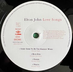 Disco in vinile Elton John - Love Songs (2 LP) - 2