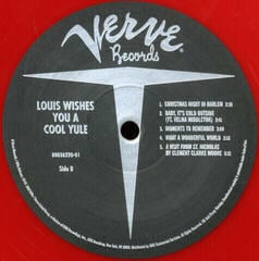 Płyta winylowa Louis Armstrong - Louis Wishes You A Cool Yule (Red Coloured) (LP) - 3