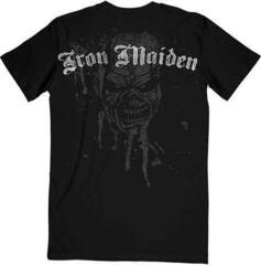 T-Shirt Iron Maiden Sketched Trooper Unisex T-Shirt mit kurzen Ärmeln/Black/Kurze - 1