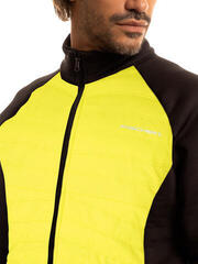 Lyžařská bunda Fischer Dynamic Hybrid Jacket Yellow - 2