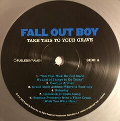 LP deska Fall Out Boy - Take This To Your Grave (Silver Vinyl) (LP) - 2