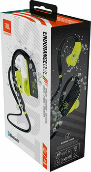 Vezeték nélküli fejhallgató fülhurkot JBL Endurance Dive Dive Line Green - 5