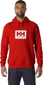 Pulover Helly Hansen Box Majica s kapuljačom Alert Red S - 3