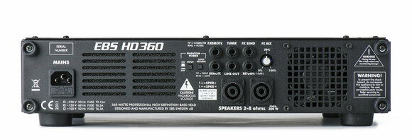 Basszusgitár erősítő fej EBS HD360 - 2
