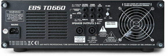 Amplificatore Basso Ibrido EBS TD660 - 2