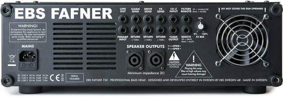 Hybrid Bass Amplifier EBS Fafner II - 3