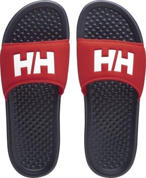 Pantofi de Navigatie Helly Hansen Men's H/H Slide Pantofi de apă Navy/Alert Red 45 - 5