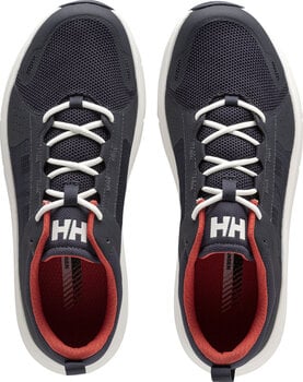 Pantofi de Navigatie Helly Hansen Men’s HP Ahiga EVO 5 Marine Lifestyle Pantofi sport Navy/Alert Red 44,5 - 6