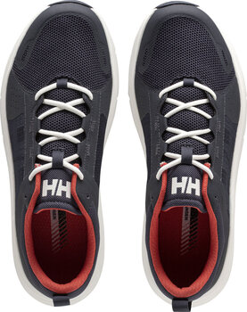 Pantofi de Navigatie Helly Hansen Men’s HP Ahiga EVO 5 Marine Lifestyle Pantofi sport Navy/Alert Red 45 - 6