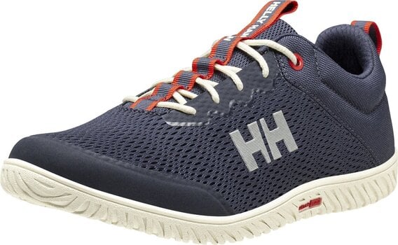 Mens Sailing Shoes Helly Hansen HP Foil Evo Trainers Navy 42 - 4