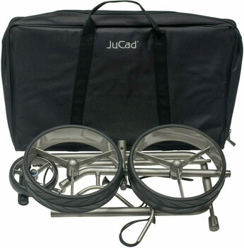 Ръчна количка за голф Jucad Titan 2-Wheel Silver Ръчна количка за голф - 3