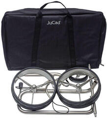 Manual Golf Trolley Jucad Junior 2-Wheel Silver Manual Golf Trolley - 1