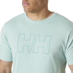 Chemise Helly Hansen Men's HH Tech Logo Lagoon - 4