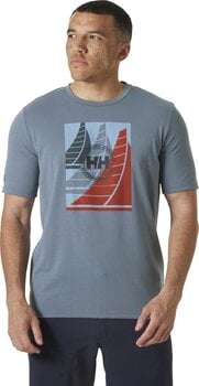 Cămaşă Helly Hansen HP Race Graphic Sailing Tricou cu mânecă scurtă Navy M - 3