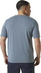 T-Shirt Helly Hansen HP Race Graphic Sailing Navy - 3