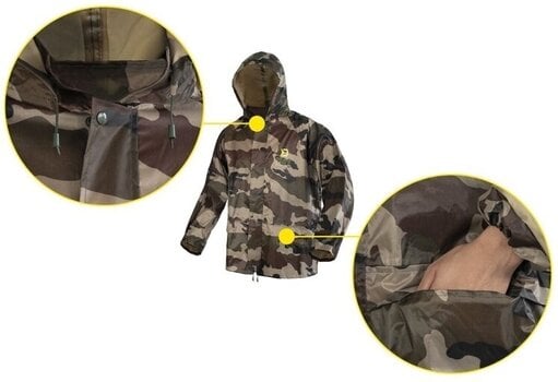 Visserspak Delphin Visserspak Waterproof Two-Piece Set PROOF XL - 3