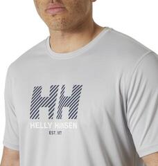 Cămaşă Helly Hansen Tech Graphic 2.0 Grey Fog - 4