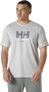 Cămaşă Helly Hansen Tech Graphic 2.0 Tricou cu mânecă scurtă Grey Fog XL - 3