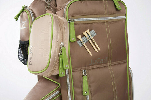 Borsa da golf Cart Bag Jucad Function Plus Beige/Green Borsa da golf Cart Bag - 2