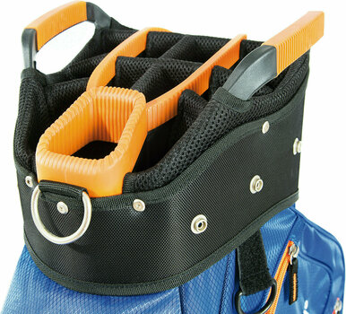 Borsa da golf Cart Bag Jucad Sportlight Blue/Orange Borsa da golf Cart Bag - 2