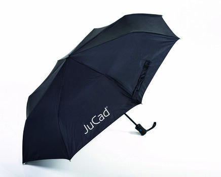 Umbrella Jucad Pocket Umbrella Black - 4