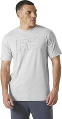 T-Shirt Helly Hansen Men's HH Tech Logo Grey Melange - 2