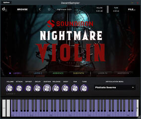 Библиотека със звукови ефекти Soundiron Nightmare Violin (Дигитален продукт) - 3