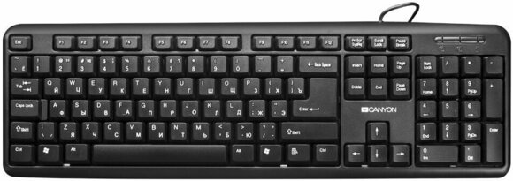 Клавиатура за компютър Canyon CNE-CKEY01-SK - 2