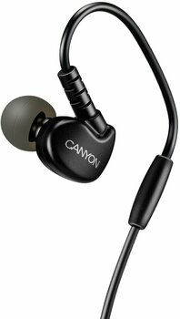 Vezeték nélküli fejhallgató fülhurkot Canyon CNS-SBTHS1B Fekete - 3