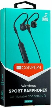 Vezeték nélküli fejhallgató fülhurkot Canyon CNS-SBTHS1B Fekete - 5