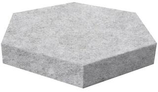 Абсорбиращ панел от пяна Mega Acoustic HexaPET 5 cm White-Gray Абсорбиращ панел от пяна - 1