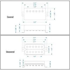 Tonabnehmer für Gitarre Lollar Pickups Imperial Set Chrome Tonabnehmer für Gitarre - 2