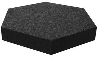 Absorbeeriv vahtpaneel Mega Acoustic HexaPET 5 cm Dark Gray - 1