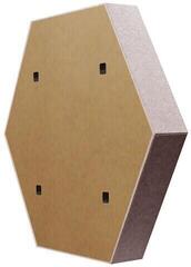 Absorpcijska pena Mega Acoustic HexaPET 5 cm Beige Absorpcijska pena - 2