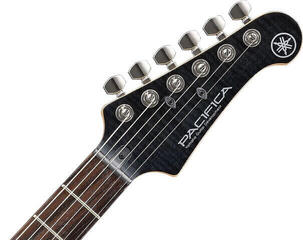 Electric guitar Yamaha Pacifica 612VIIFM Translucent Black Electric guitar - 6