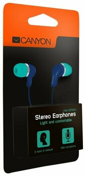 In-Ear Headphones Canyon CNS-CEPM02GBL Green-Blue - 3