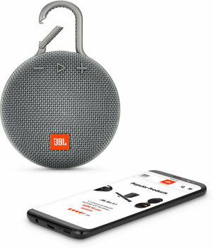 portable Speaker JBL Clip 3 Grey - 5