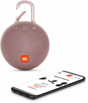 portable Speaker JBL Clip 3 Pink - 5